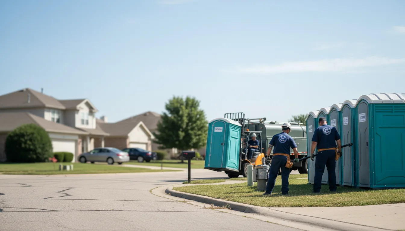 Porta Potty Rental in Liberty Hill, SC near me